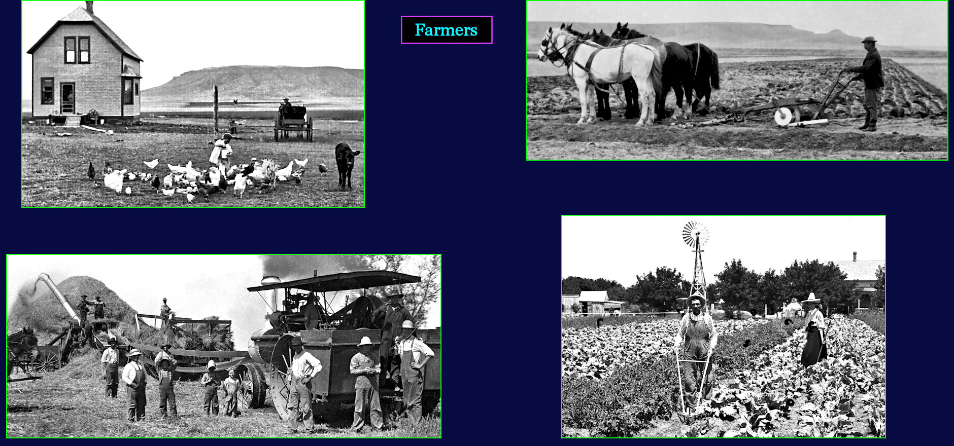 Western farmers, 1910